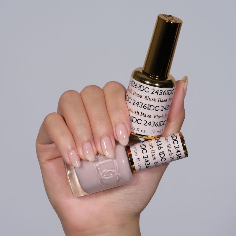 DC2436 - Blush Haze - GEL POLISH & MATCHING LACQUER