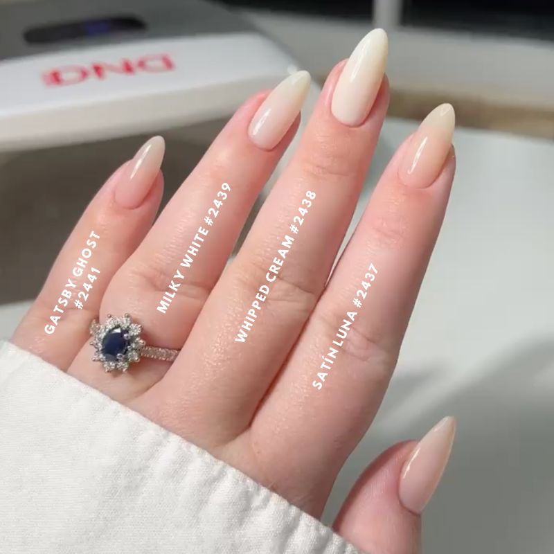 DC2438 - Whipped Cream - GEL POLISH & MATCHING LACQUER