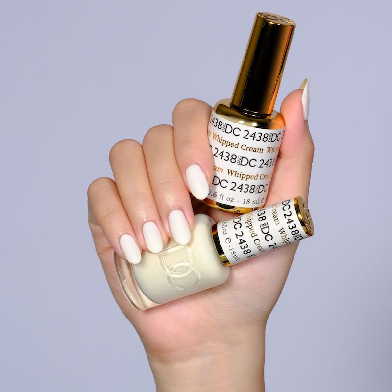 DC2438 - Whipped Cream - GEL POLISH & MATCHING LACQUER