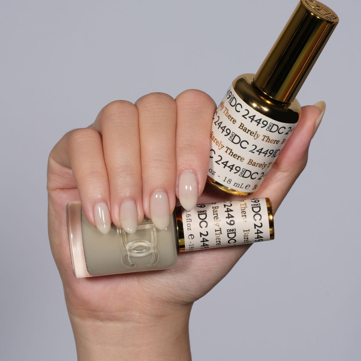 DC2449 - Barely There - GEL POLISH & MATCHING LACQUER