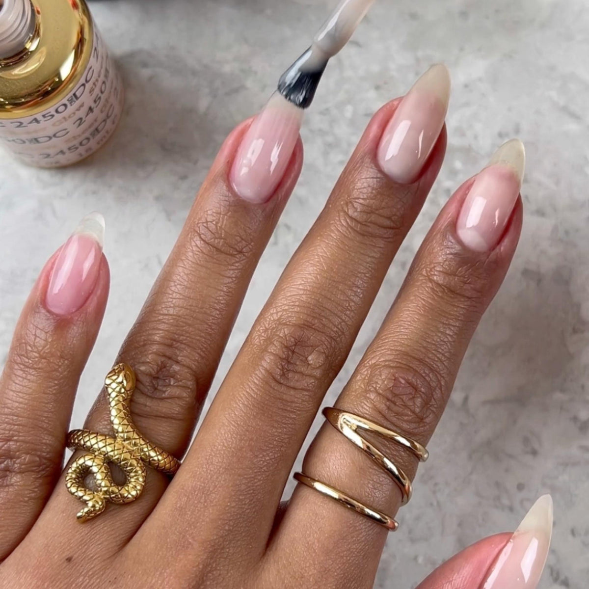 DC2450 - Sheer Glow - GEL POLISH & MATCHING LACQUER