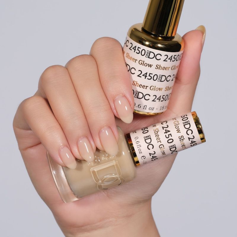 DC2450 - Sheer Glow - GEL POLISH & MATCHING LACQUER
