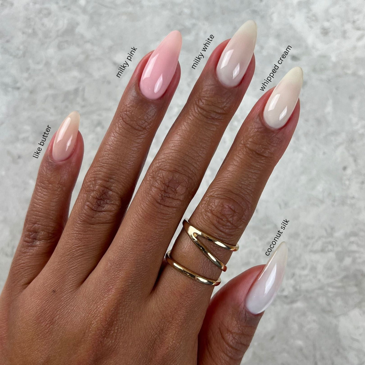 DC2439 - Milky White - GEL POLISH & MATCHING LACQUER