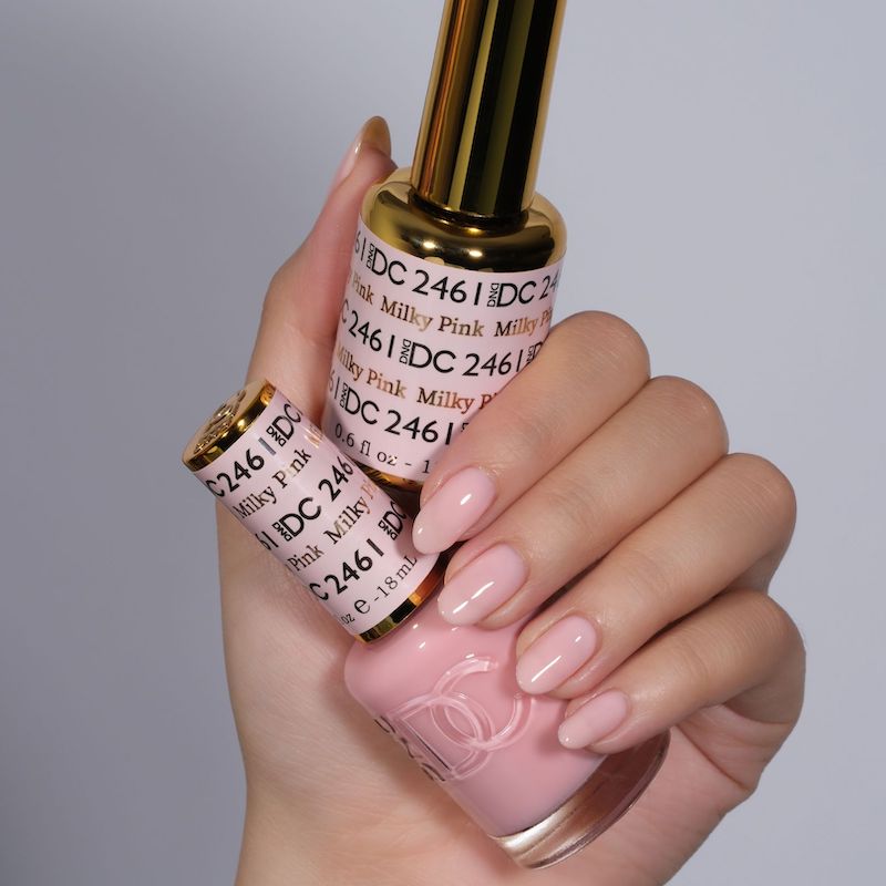 DC2461 - Milky Pink - GEL POLISH & MATCHING LACQUER