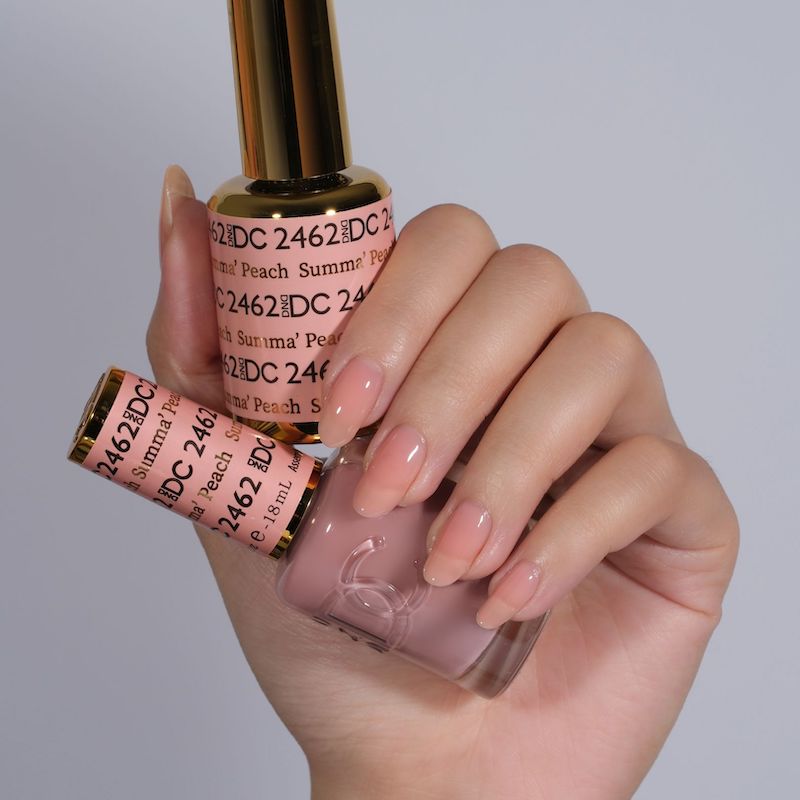 DC2462 - Summa Peach - GEL POLISH & MATCHING LACQUER