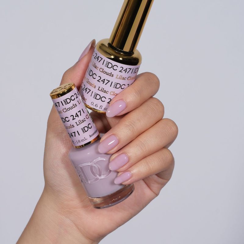 DC2471 - Lilac Clouds - GEL POLISH & MATCHING LACQUER