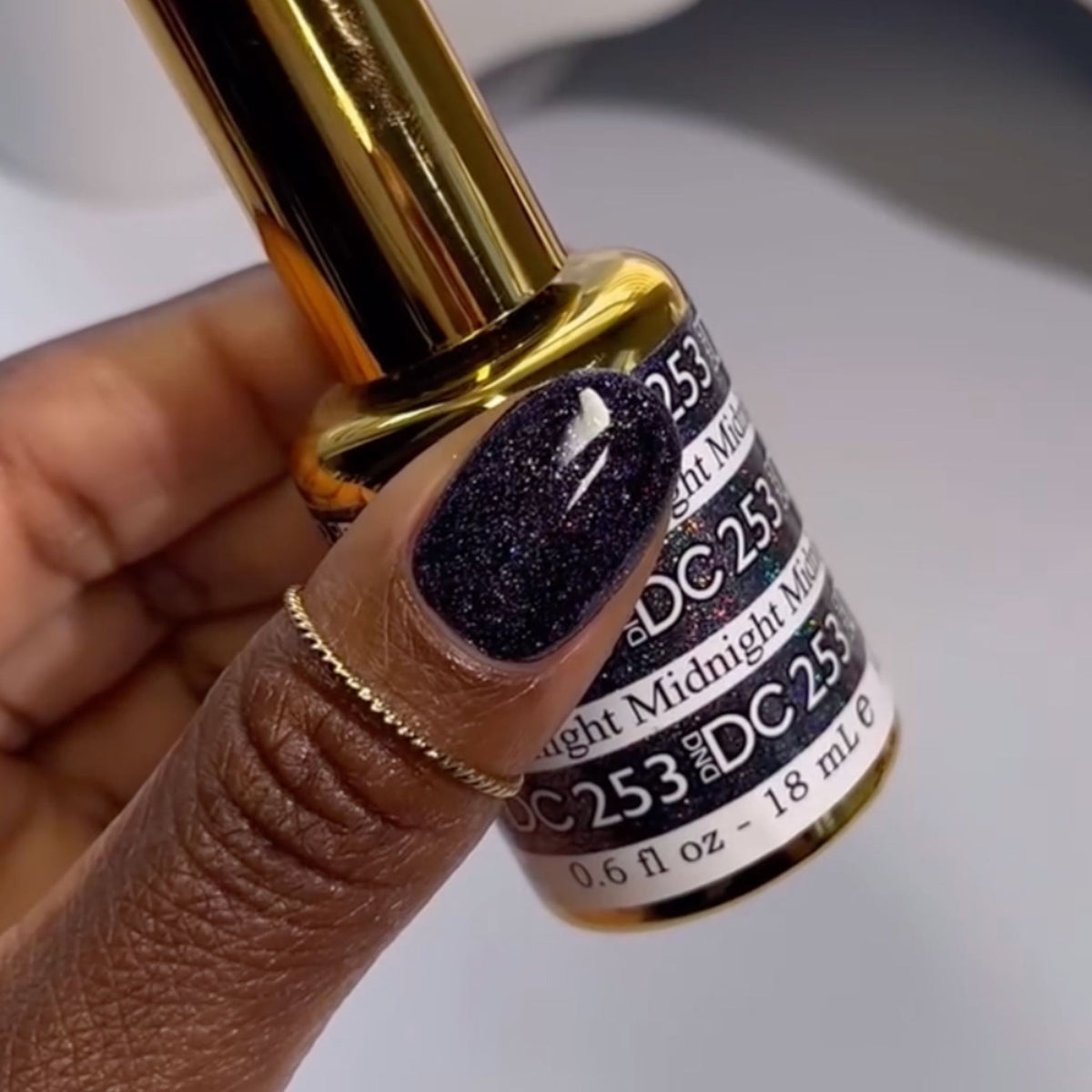 DC253 - Midnight - GEL POLISH & MATCHING LACQUER