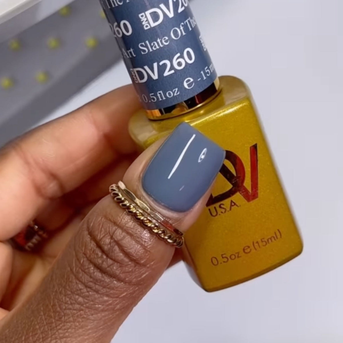 DIVA260 - Slate Of The Art DIVA - GEL POLISH & MATCHING LACQUER
