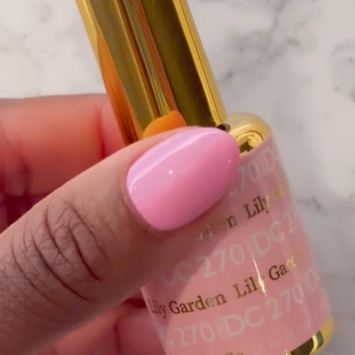 DC270 - Lily Garden - GEL POLISH & MATCHING LACQUER