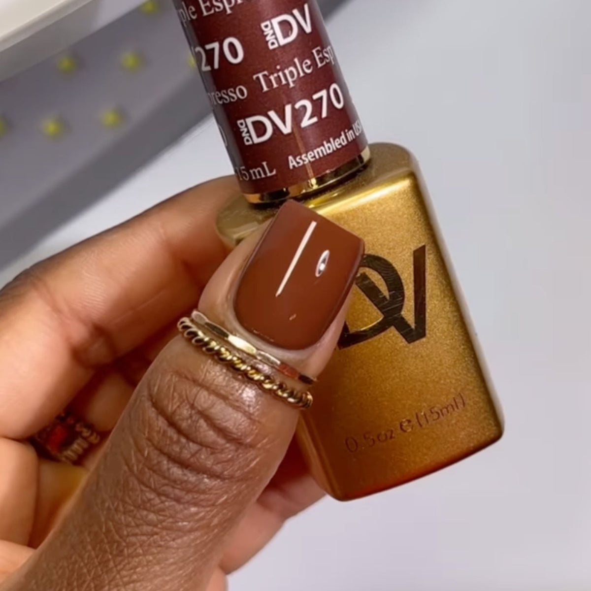 DIVA270 - Triple Espresso DIVA - GEL POLISH & MATCHING LACQUER
