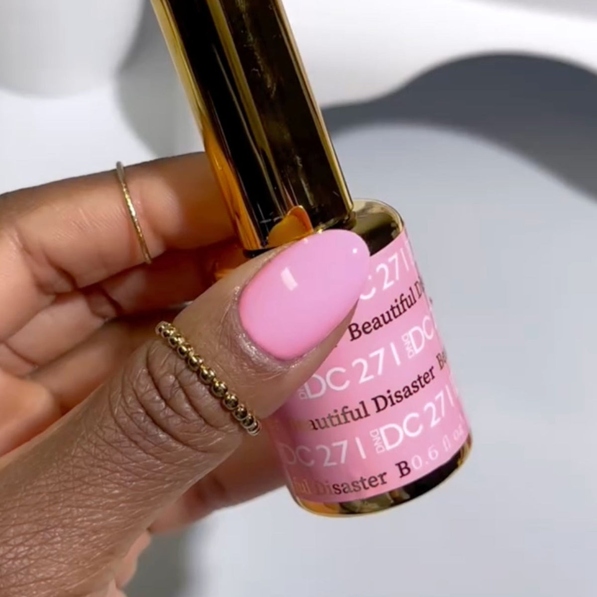 DC271 - Beautiful Disaster - GEL POLISH & MATCHING LACQUER