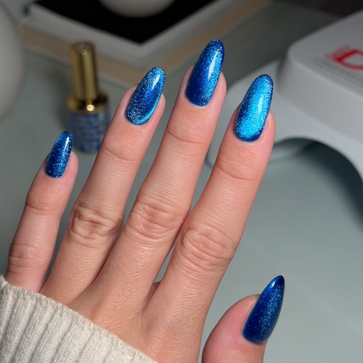 DC04 - Galactic Sapphire - GEL POLISH & MATCHING LACQUER