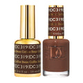 DC319 - Coffee Bean - GEL POLISH & MATCHING LACQUER