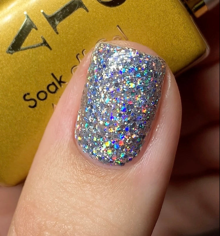 DIVA022 - Glimmer Galaxy DIVA - GEL POLISH & MATCHING LACQUER
