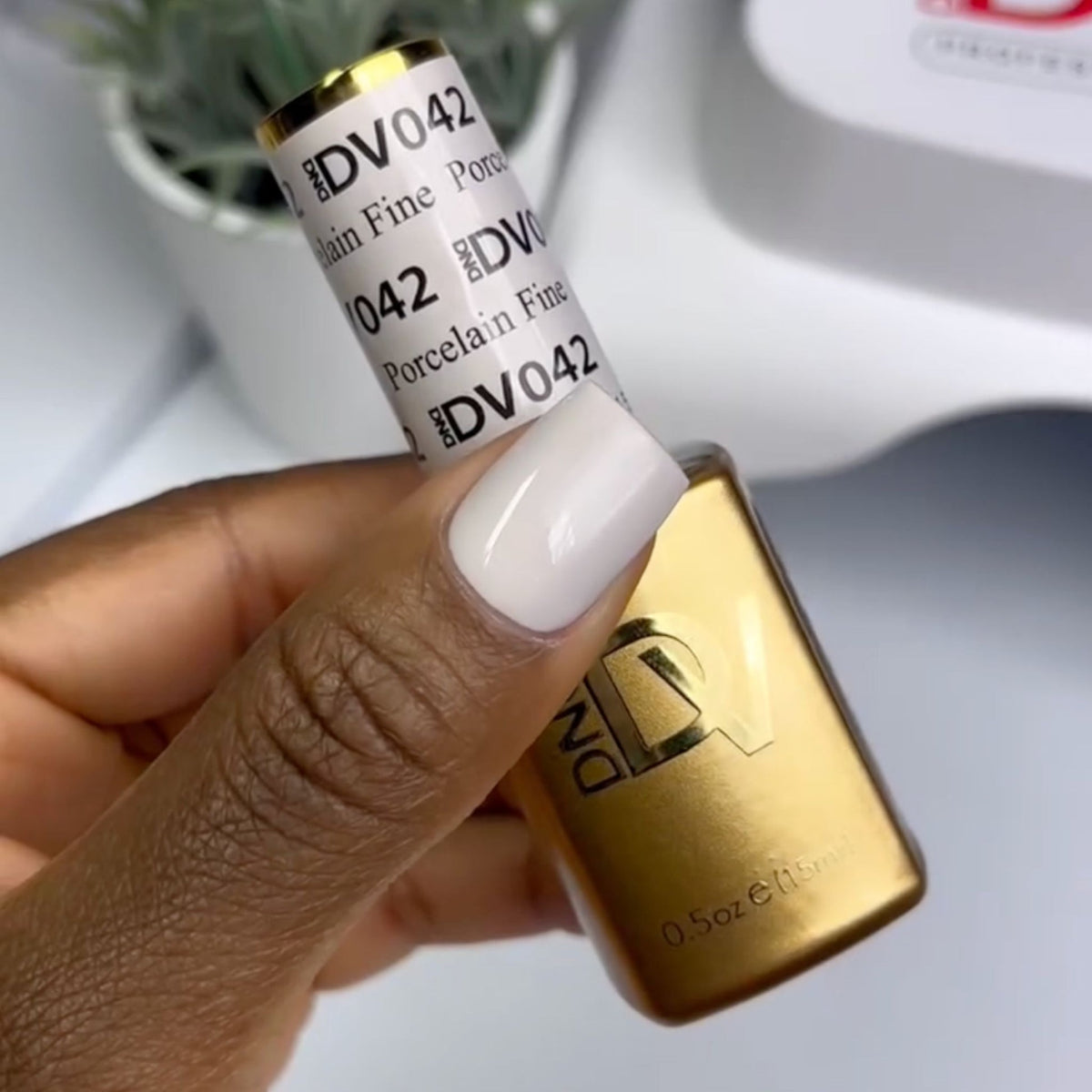 DIVA042 - Porcelain Fine DIVA - GEL POLISH & MATCHING LACQUER