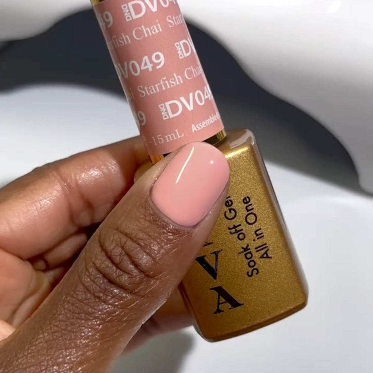 DIVA049 - Starfish Chai DIVA - GEL POLISH & MATCHING LACQUER