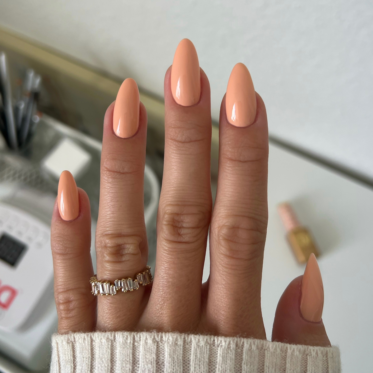 DIVA071 - Toasted Apricot DIVA - GEL POLISH & MATCHING LACQUER