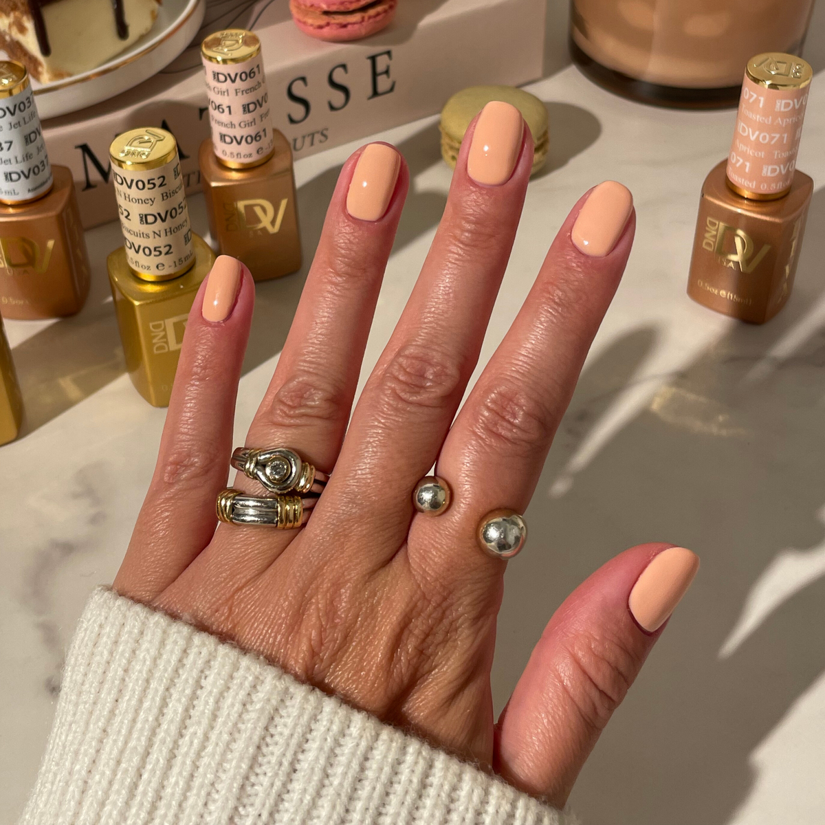 DIVA071 - Toasted Apricot DIVA - GEL POLISH & MATCHING LACQUER