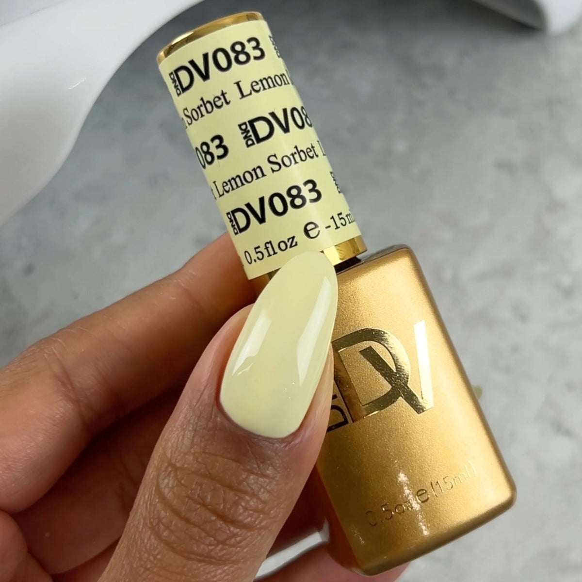 DIVA083 - Lemon Sorbet DIVA - GEL POLISH & MATCHING LACQUER