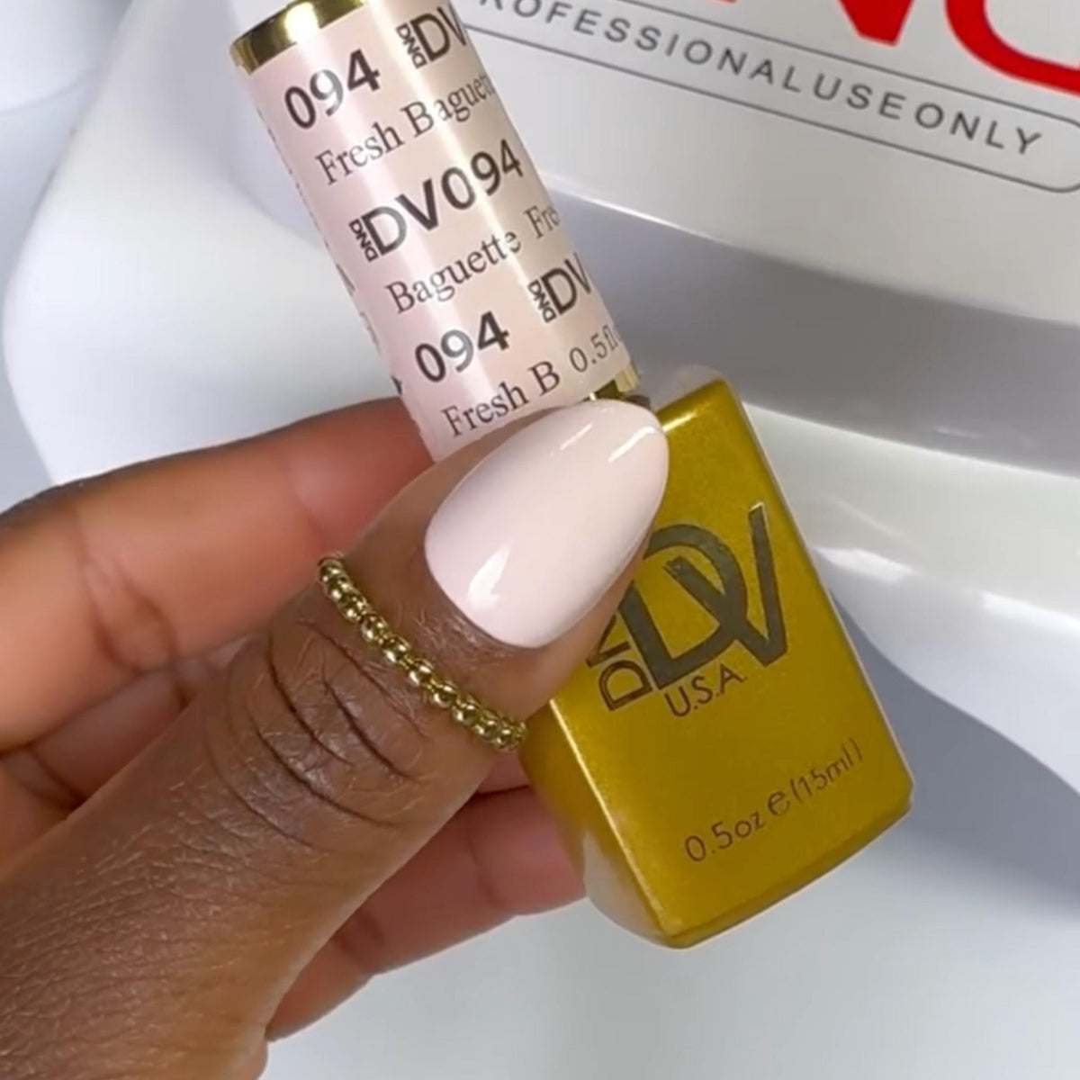 DIVA094 - French Baguette DIVA - GEL POLISH & MATCHING LACQUER