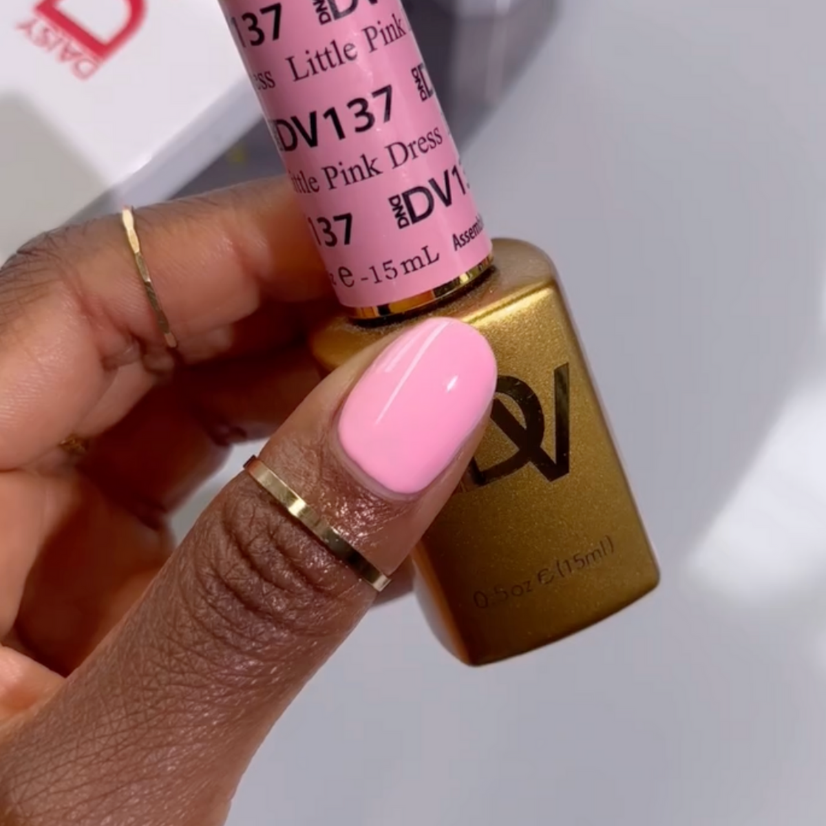 DIVA137 - Little Pink Dress DIVA - GEL POLISH & MATCHING LACQUER