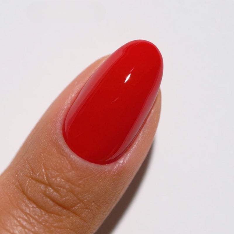 DIVA163 - Left Him On Red DIVA - GEL POLISH & MATCHING LACQUER