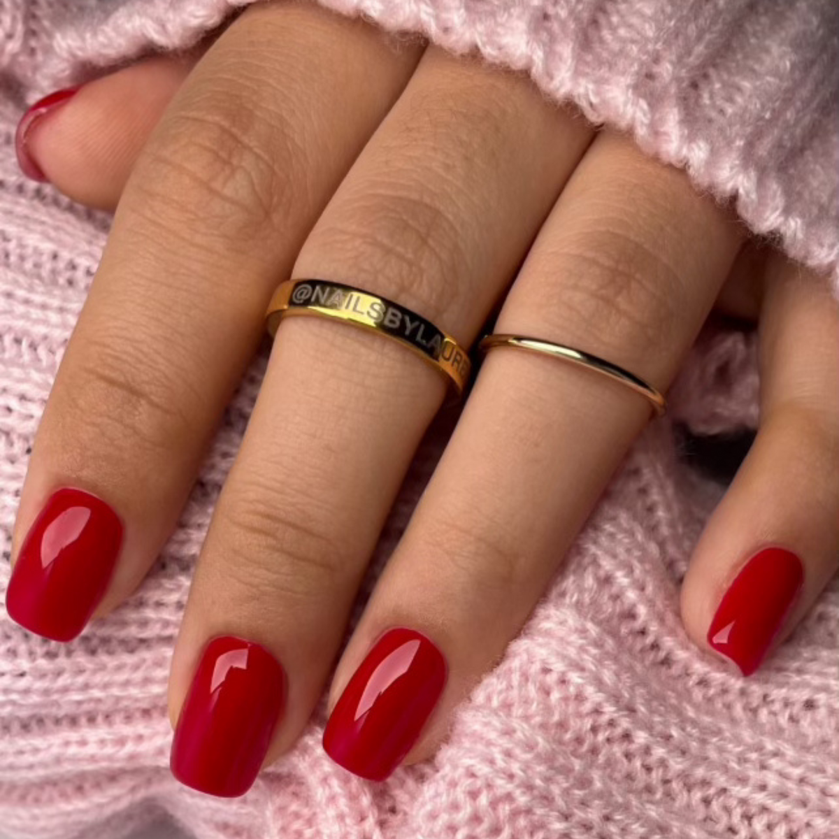 DIVA163 - Left Him On Red DIVA - GEL POLISH & MATCHING LACQUER