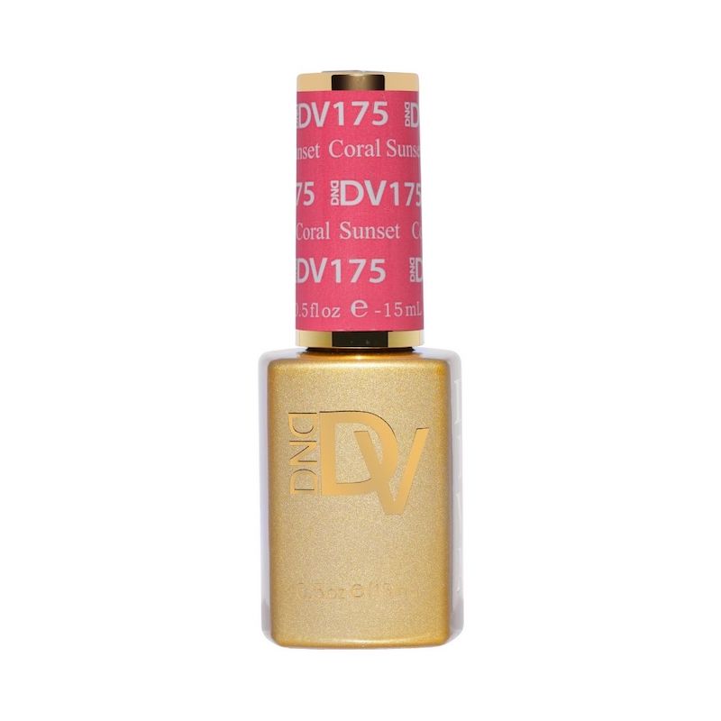 DIVA175 - Coral Sunset DIVA - GEL POLISH & MATCHING LACQUER