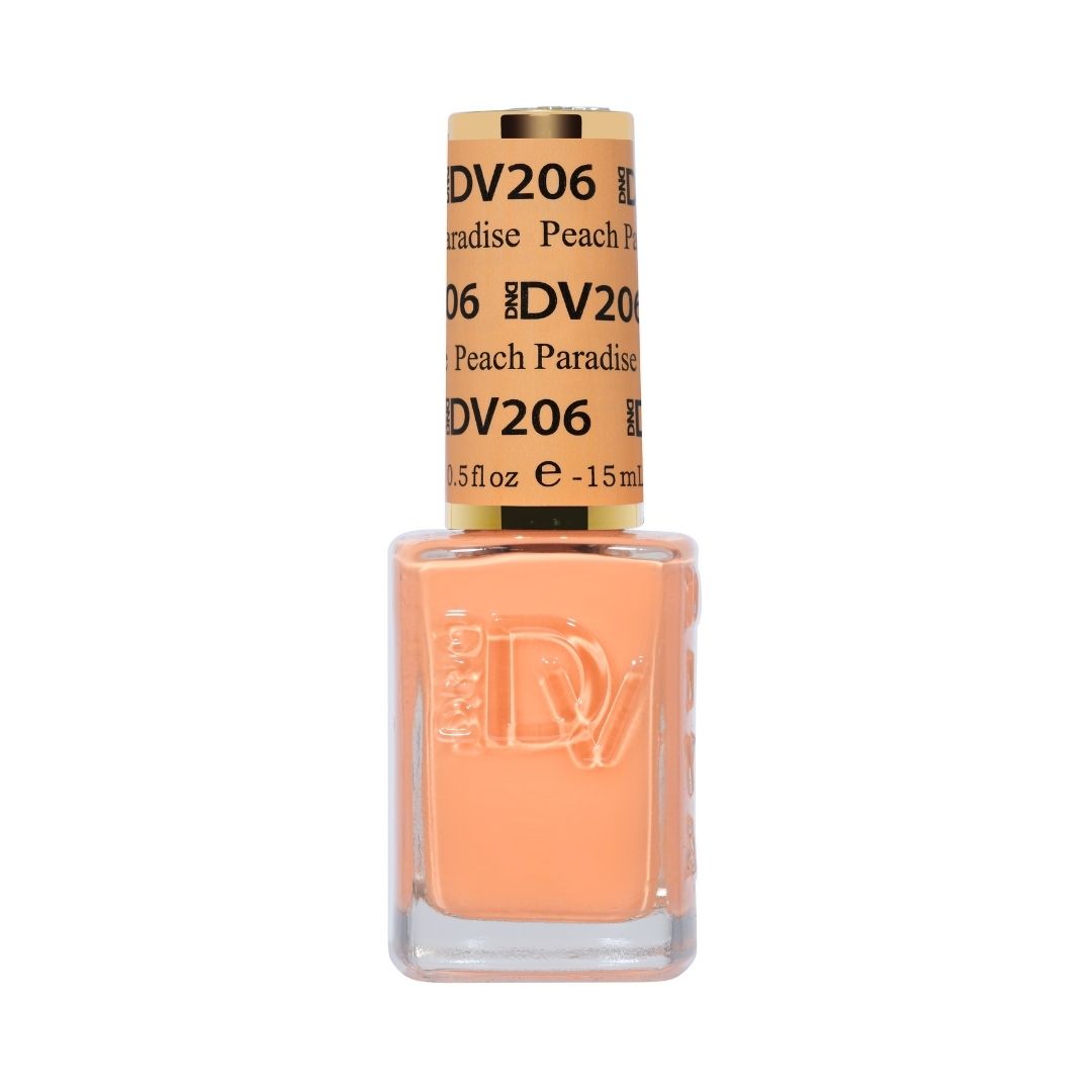 DIVA206 - Peach Paradise DIVA - GEL POLISH & MATCHING LACQUER