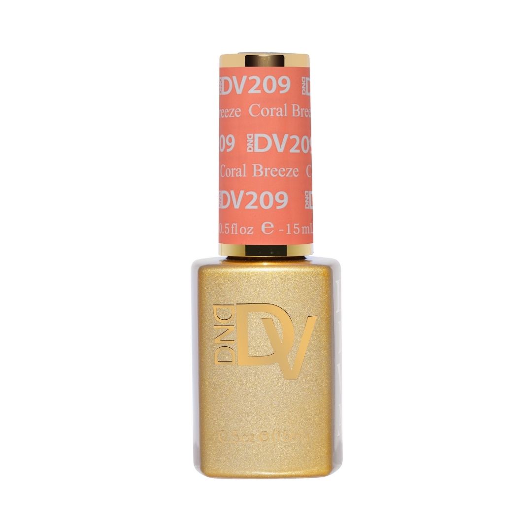 DIVA209 - Coral Breeze DIVA - GEL POLISH & MATCHING LACQUER