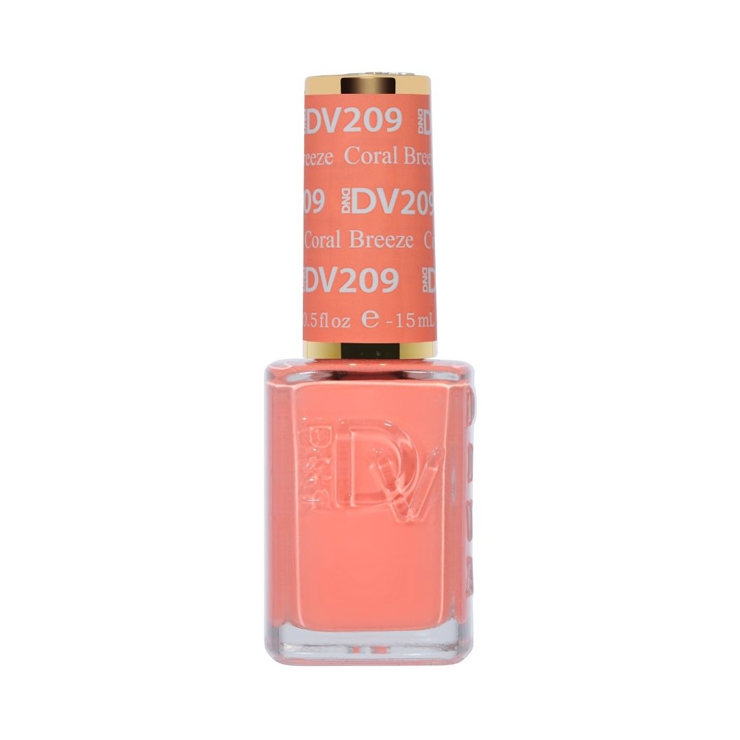 DIVA209 - Coral Breeze DIVA - GEL POLISH & MATCHING LACQUER