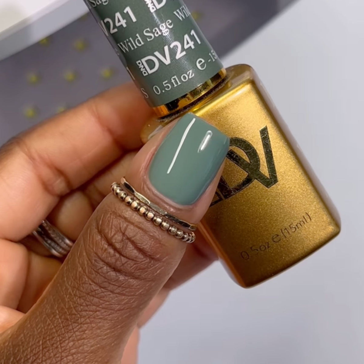 DIVA241 - Wild Sage DIVA - GEL POLISH & MATCHING LACQUER