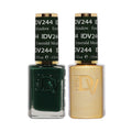 DIVA244 - Emerald Meadow DIVA - GEL POLISH & MATCHING LACQUER