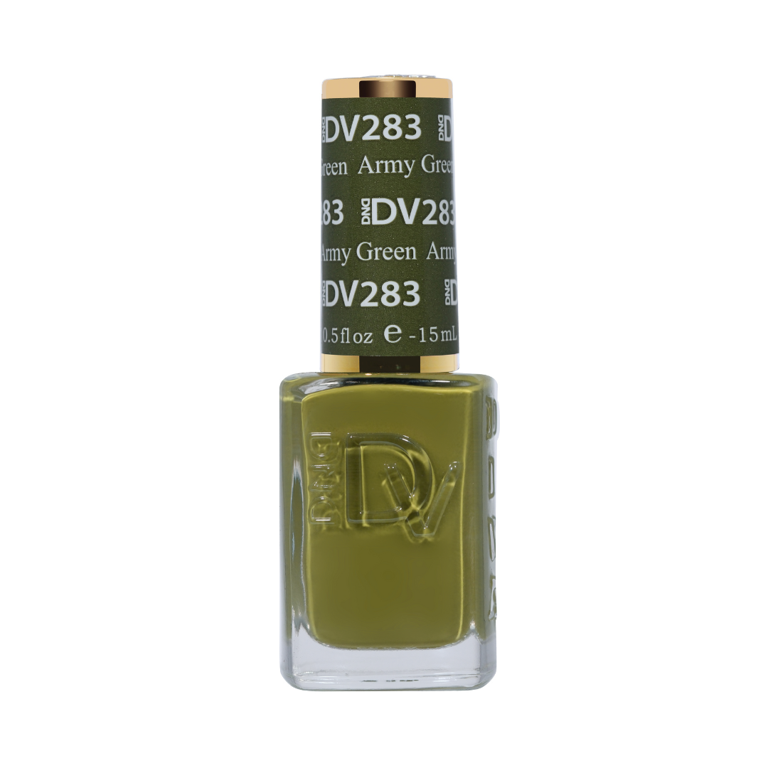 DIVA283 - Army Green DIVA - GEL POLISH & MATCHING LACQUER