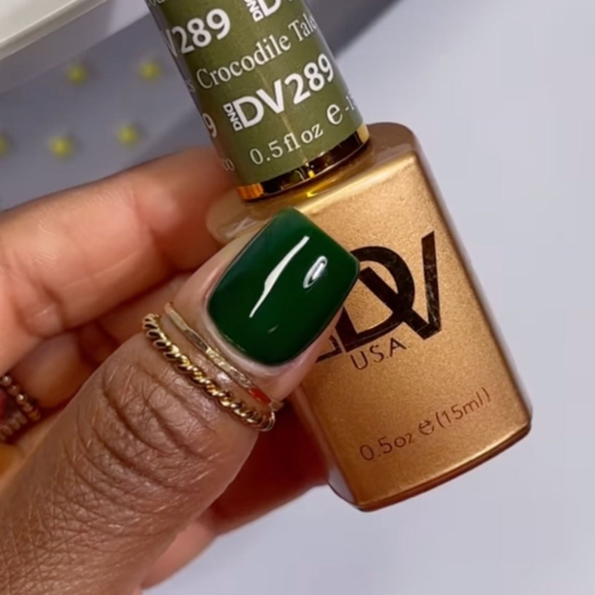 DIVA289 - Crocodile Tales DIVA - GEL POLISH & MATCHING LACQUER
