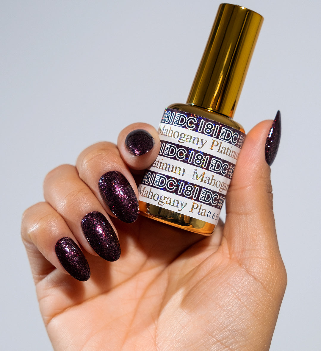 DC181 - Mahogany - GEL POLISH & MATCHING LACQUER
