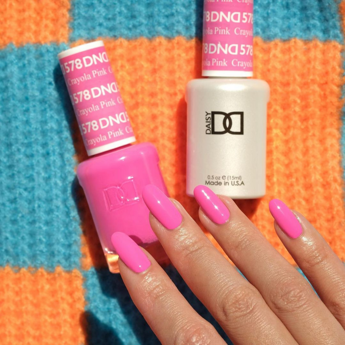 DND578 - Crayola Pink - DND Matching Gel & Nail Polish