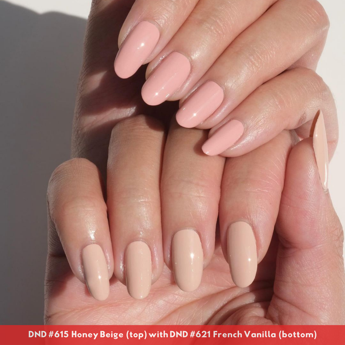 DND615 - Honey Beige - DND Matching Gel & Nail Polish