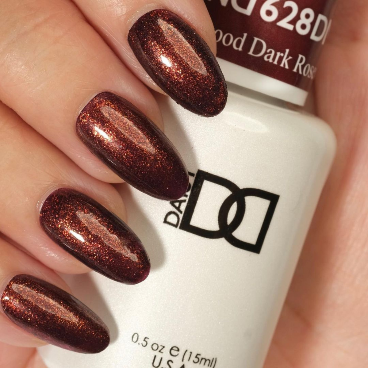 DND628 - Dark Rosewood - DND Matching Gel & Nail Polish