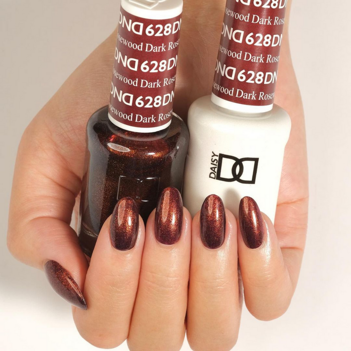 DND628 - Dark Rosewood - DND Matching Gel & Nail Polish