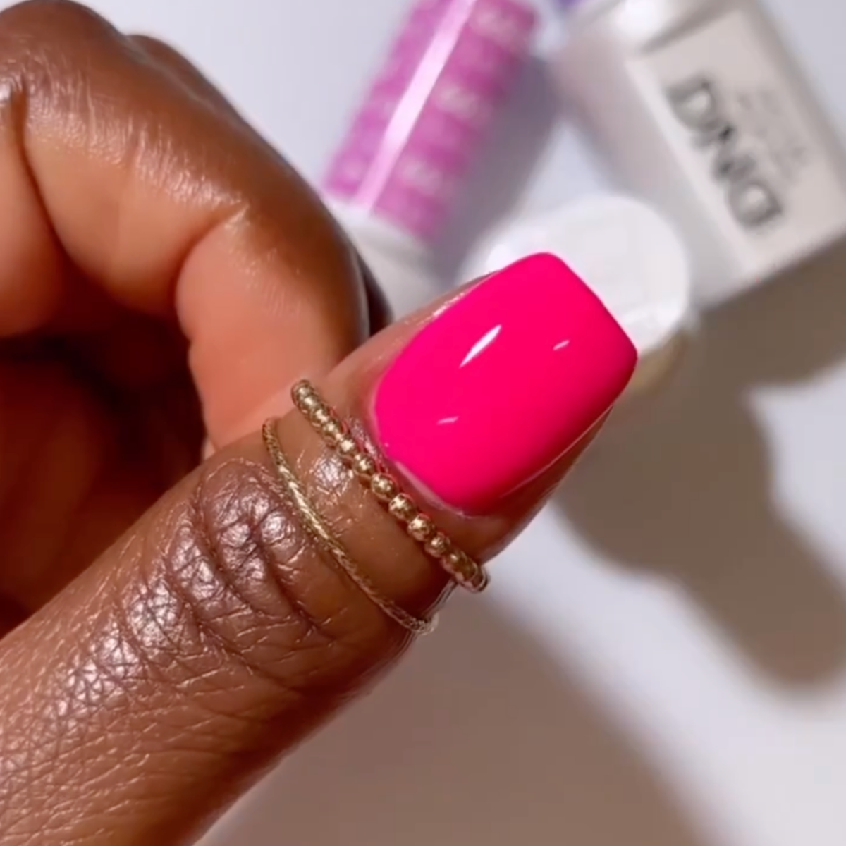 DND640 - Barbie Pink - DND Matching Gel & Nail Polish