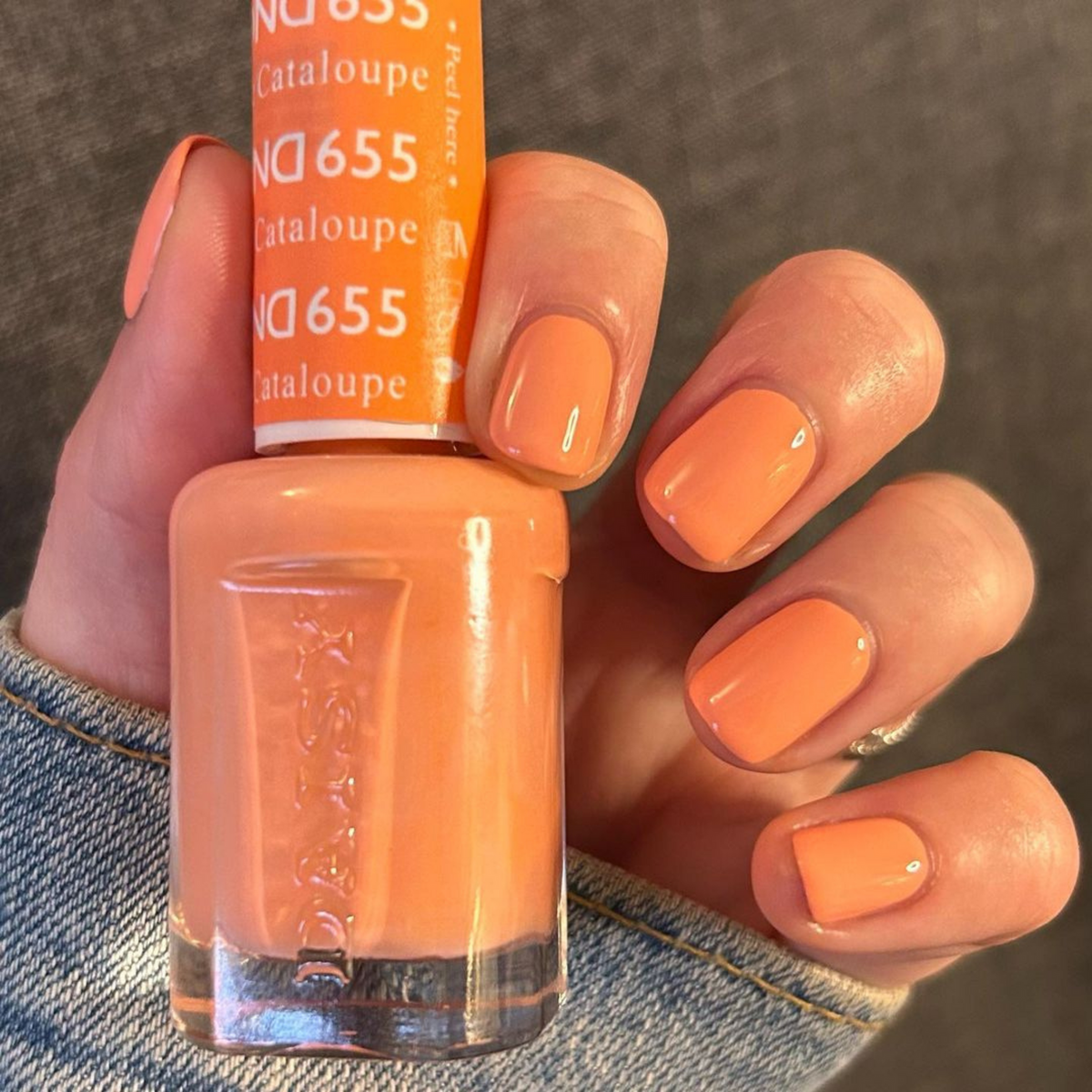 DND655 - Pure Cataloupe - DND Matching Gel & Nail Polish