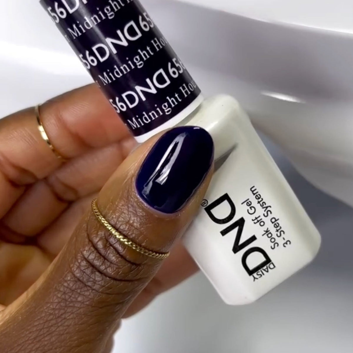 DND656 - Midnight Hour - DND Matching Gel & Nail Polish