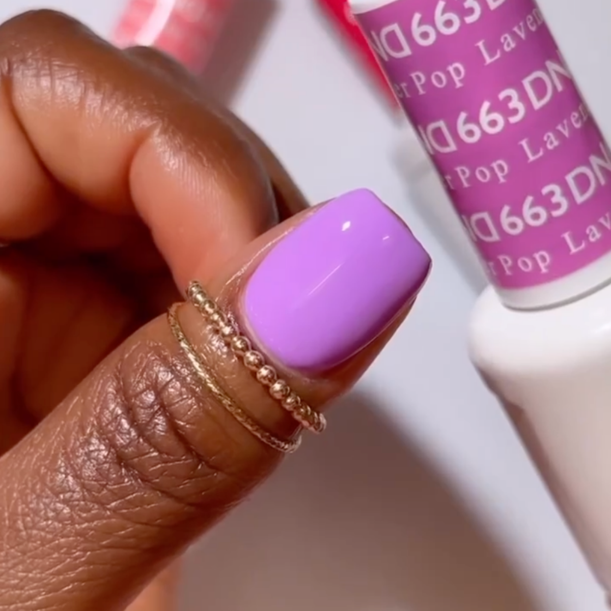 DND663 - Lavender Pop - DND Matching Gel & Nail Polish