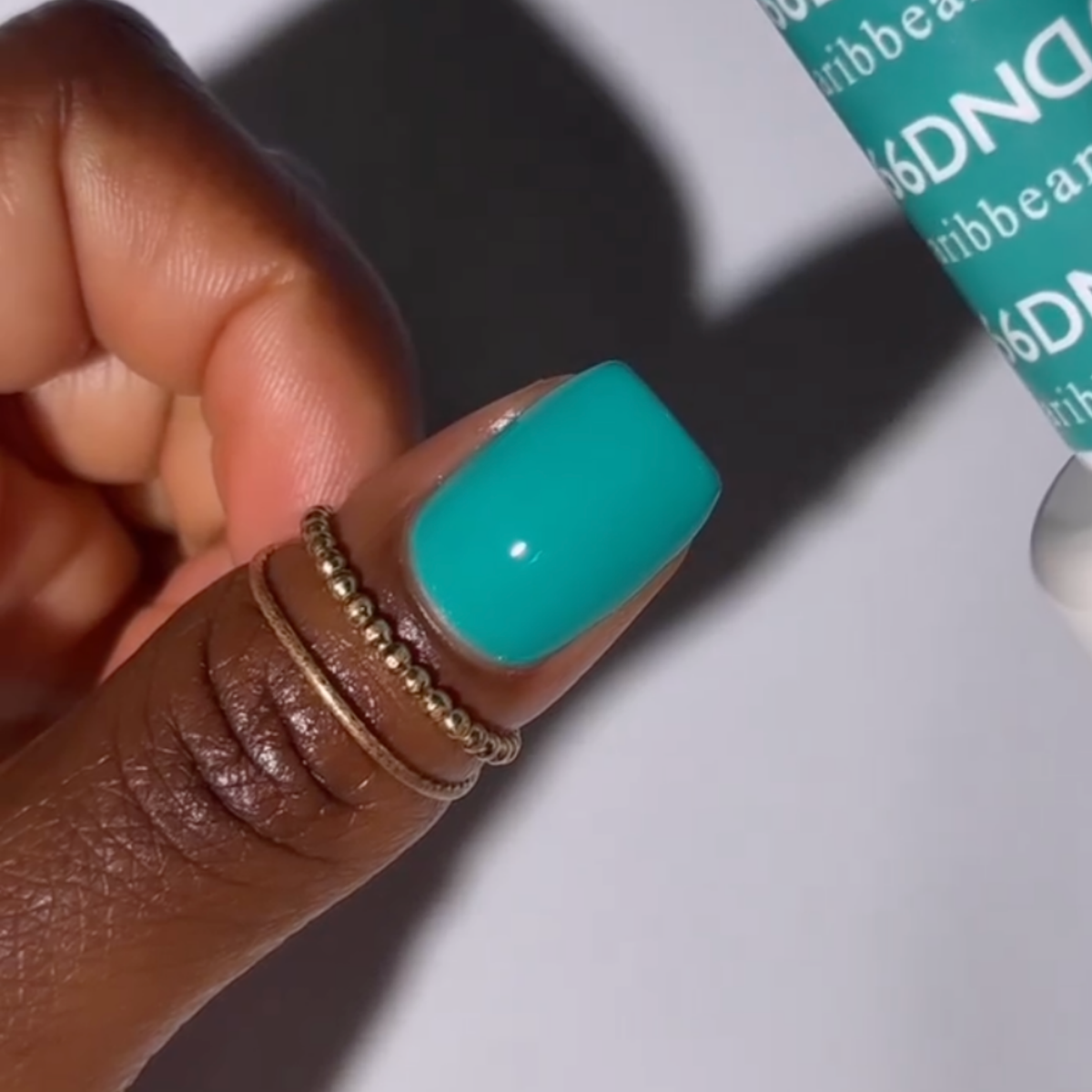DND666 - Caribbean Sea - DND Matching Gel & Nail Polish