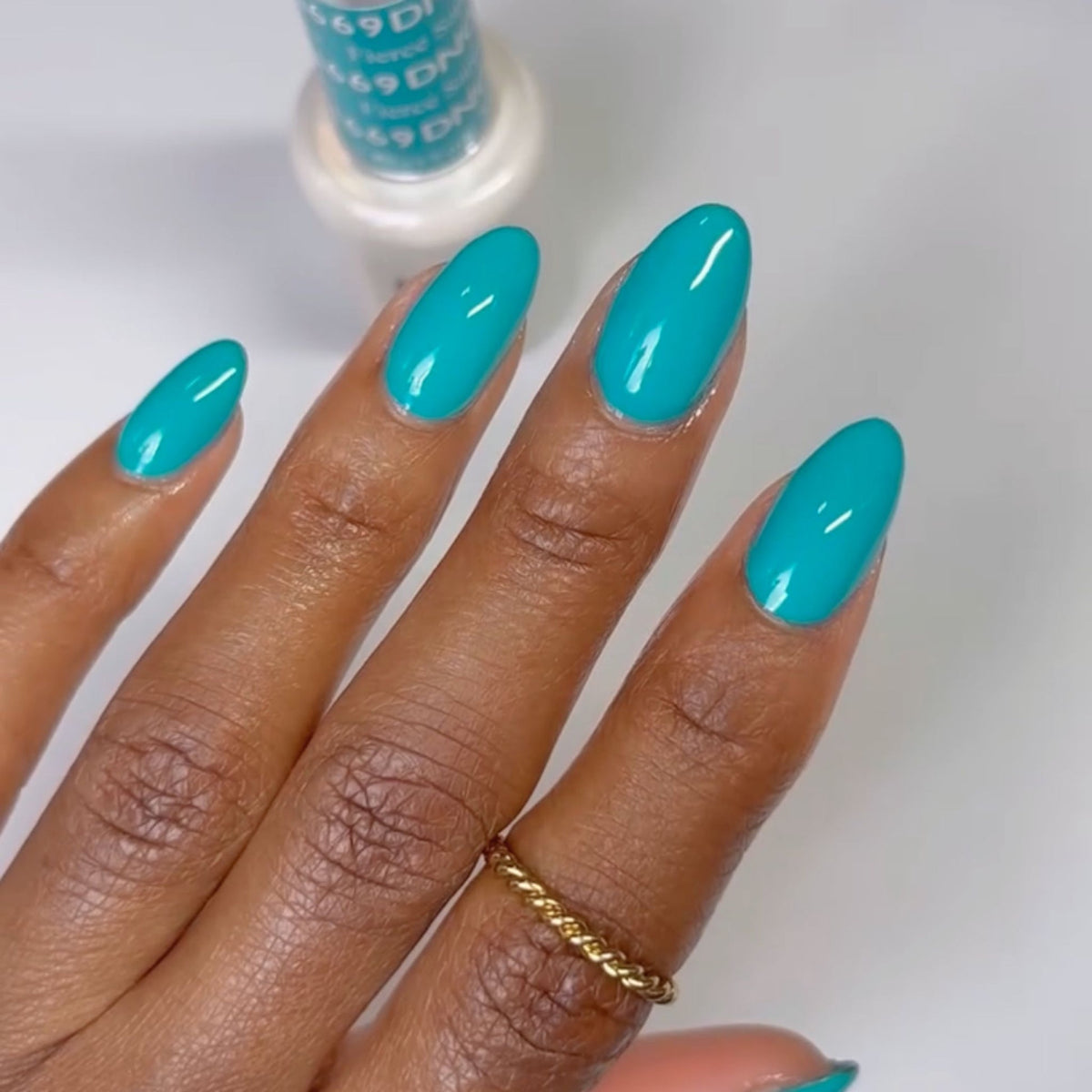DND669 - Fierce Sapphire - DND Matching Gel & Nail Polish