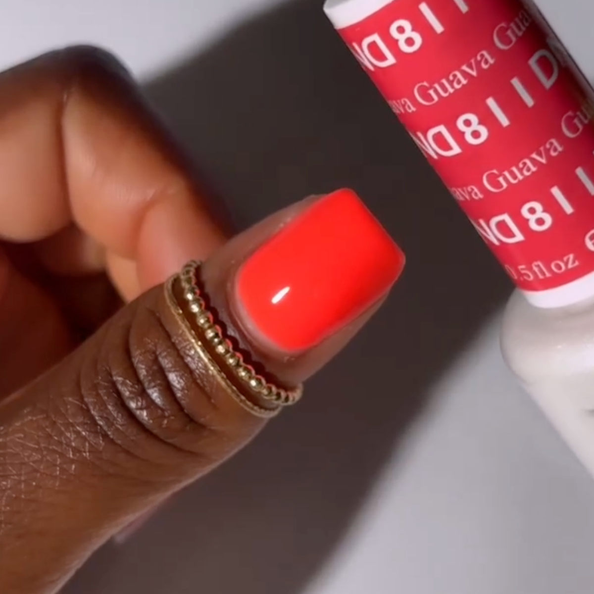 DND811 - Guava - DND Matching Gel & Nail Polish