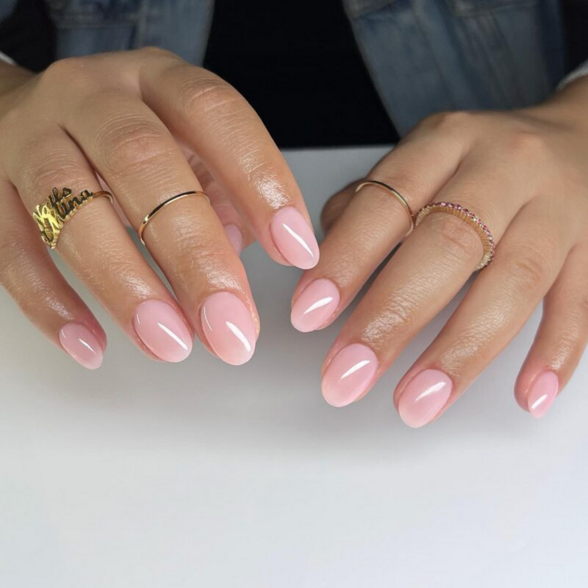 DND865 - Pearly Pink - DND Matching Gel & Nail Polish