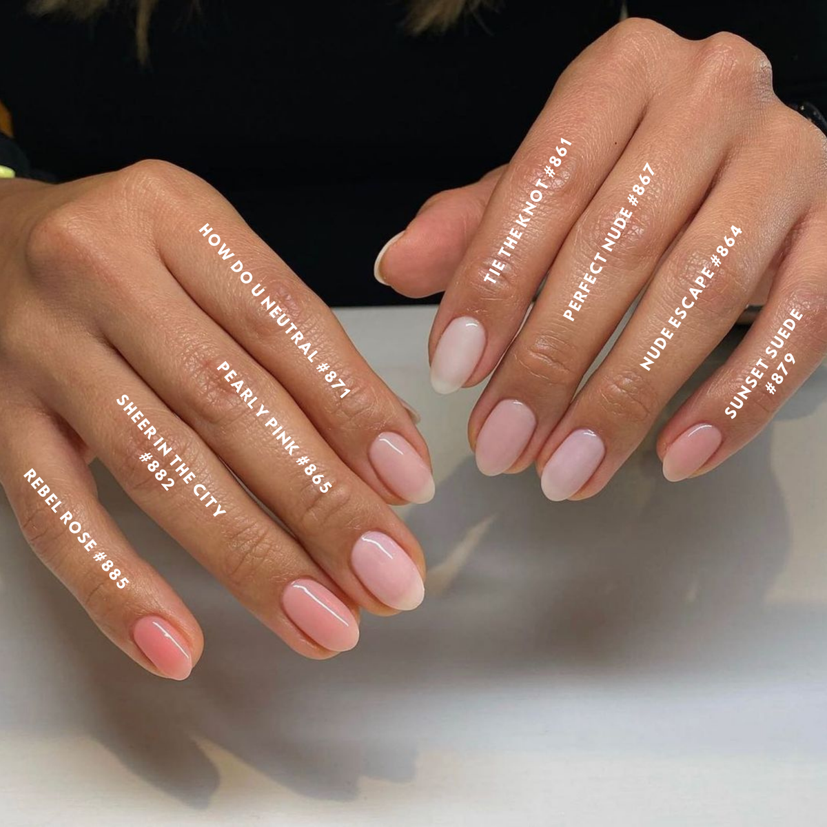 DND871 - How Do U Neutral? - DND Matching Gel & Nail Polish