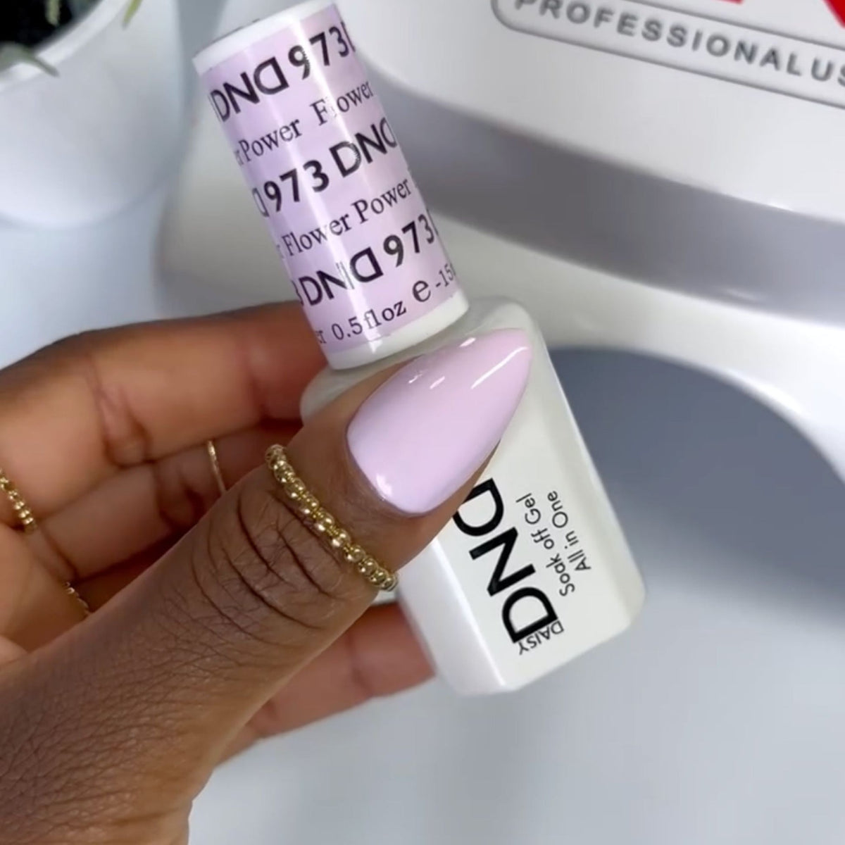 DND973 - Flower Power - DND Matching Gel & Nail Polish